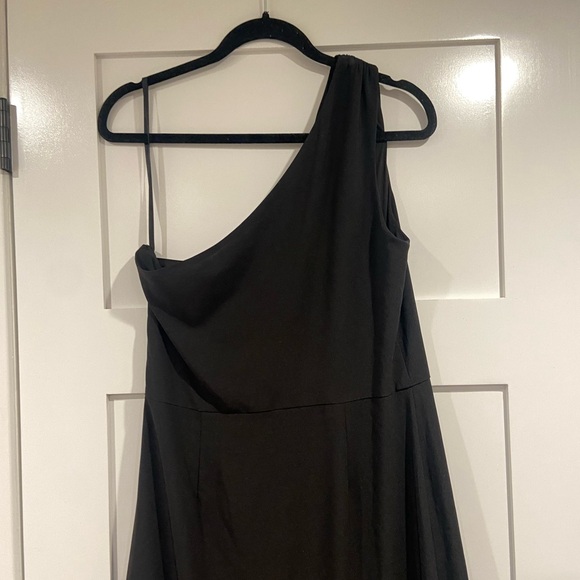 Hutch one shoulder fringe asymmetric dress - Picture 9 of 12